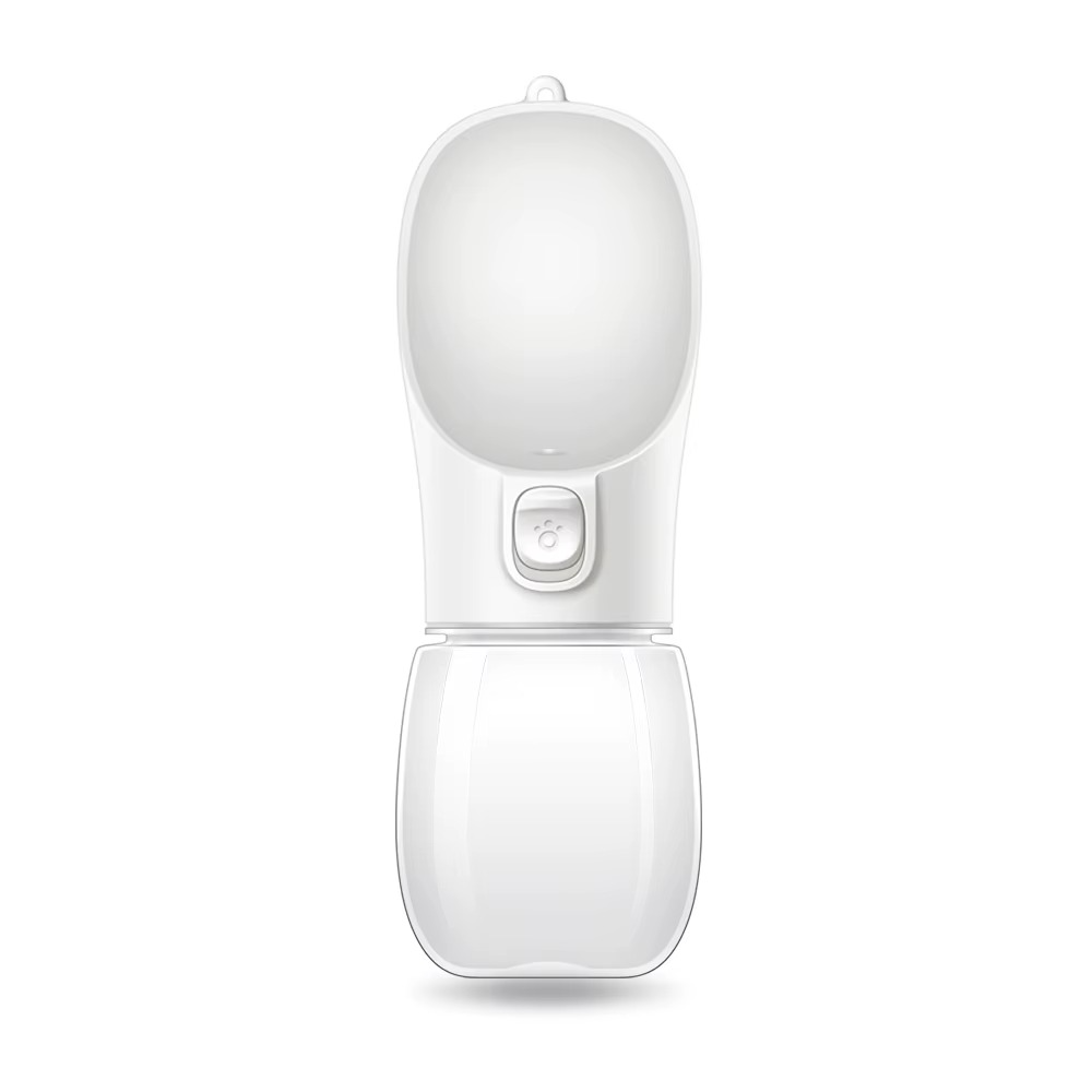 Taşınabilir Köpek Su Şişesi Yürüyüş, seyahat ve dış mekan aktivitelerinde evcil dostunuzun susuz kalmasını önleyen, su şişesi.