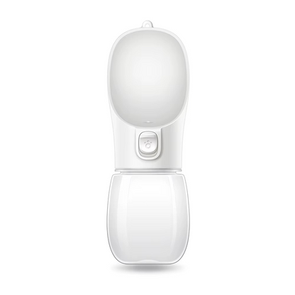 Taşınabilir Köpek Su Şişesi Yürüyüş, seyahat ve dış mekan aktivitelerinde evcil dostunuzun susuz kalmasını önleyen, su şişesi.